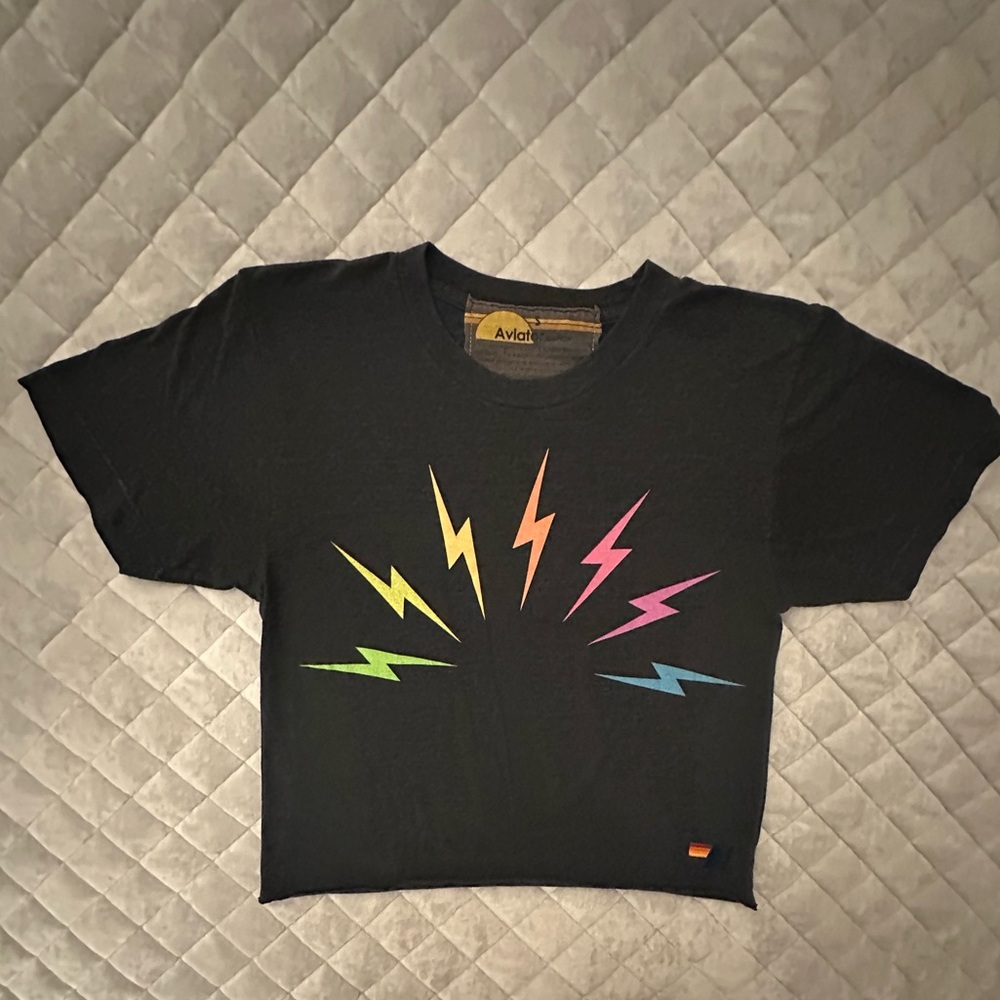 Sunset Rainbow Boyfriend Tee - image 2